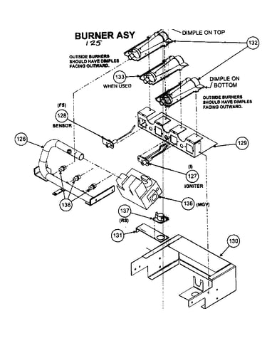 Burner assy