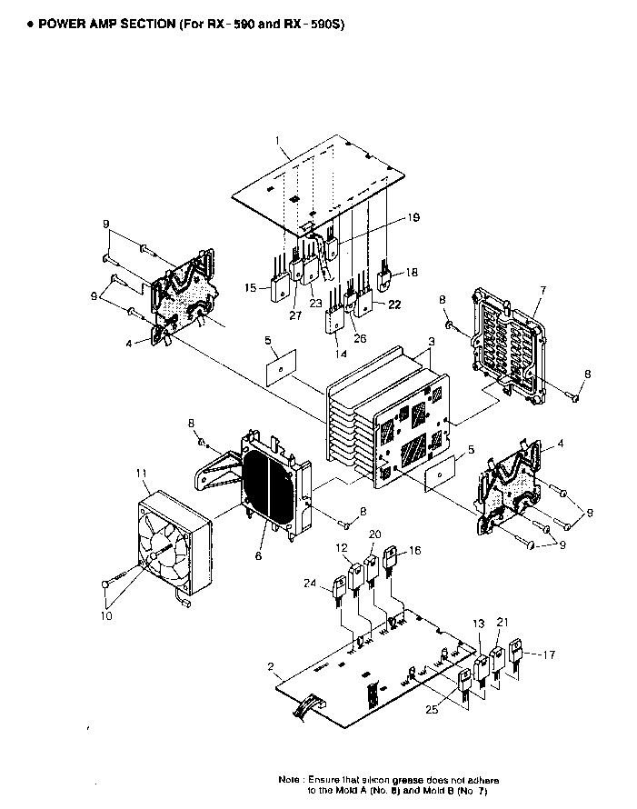 AMP ASSY,RX590