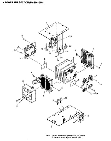 Amp assy,rx390