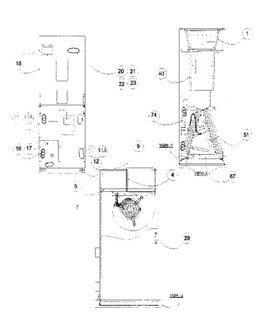 Outside cabinet
