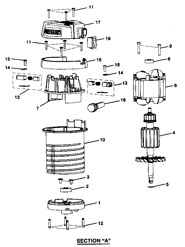 Motor assy