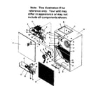 ICP FSA2X3000A1 cabinet parts diagram