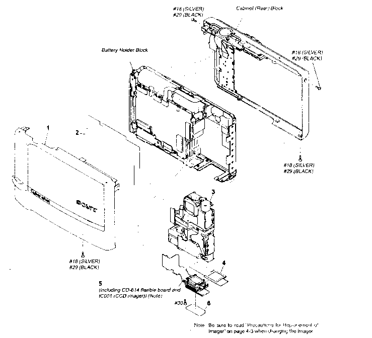 Cabinet/lens parts