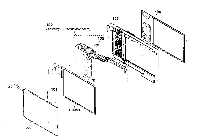 Rear cabinet