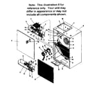 ICP FSA2X3605A1 cabinet parts diagram