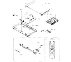 Samsung DVD-HD850 cabinet parts diagram