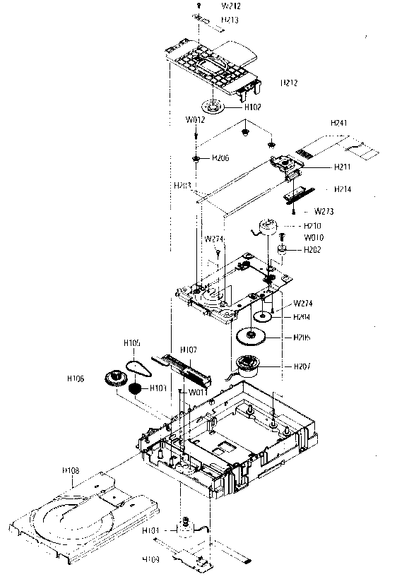 DVD MECH PARTS