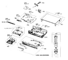 Samsung DVDVR330 cabinet parts diagram