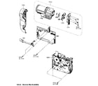 Samsung SC-D363 chassis assy diagram