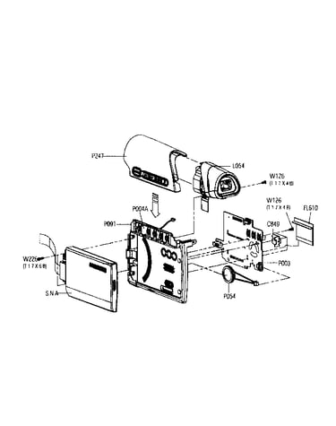 Chassis lt assy