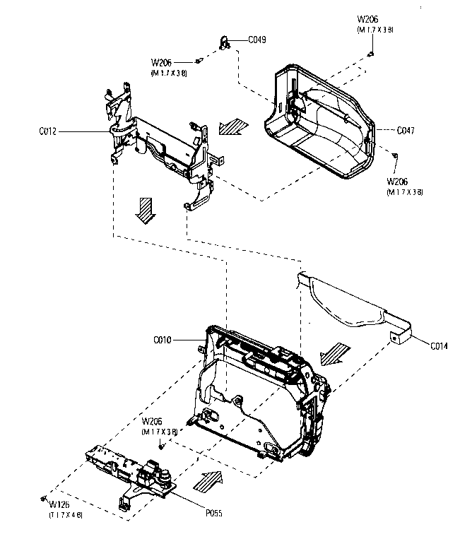 CASE RT ASSY 1