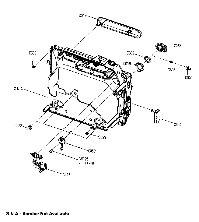 CASE RT ASSY 2