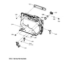 Samsung SC-D363 case rt assy 2 diagram