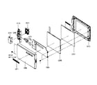 Samsung SC-D363 lcd assy diagram