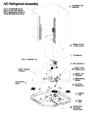 Refrigeration components