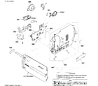 Sony DCR-DVD505 cabinet right diagram