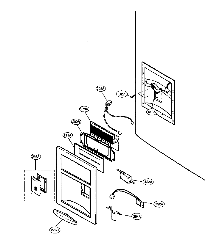 DISPENSER PARTS