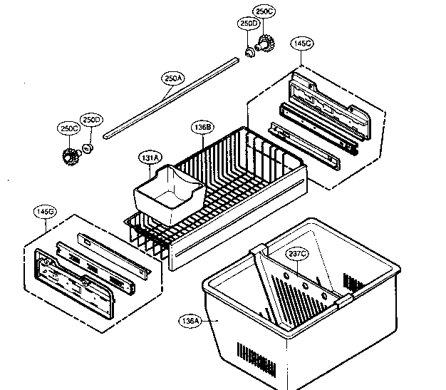 Freezer parts