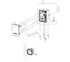 Panasonic SB-FS741P cabinet parts diagram