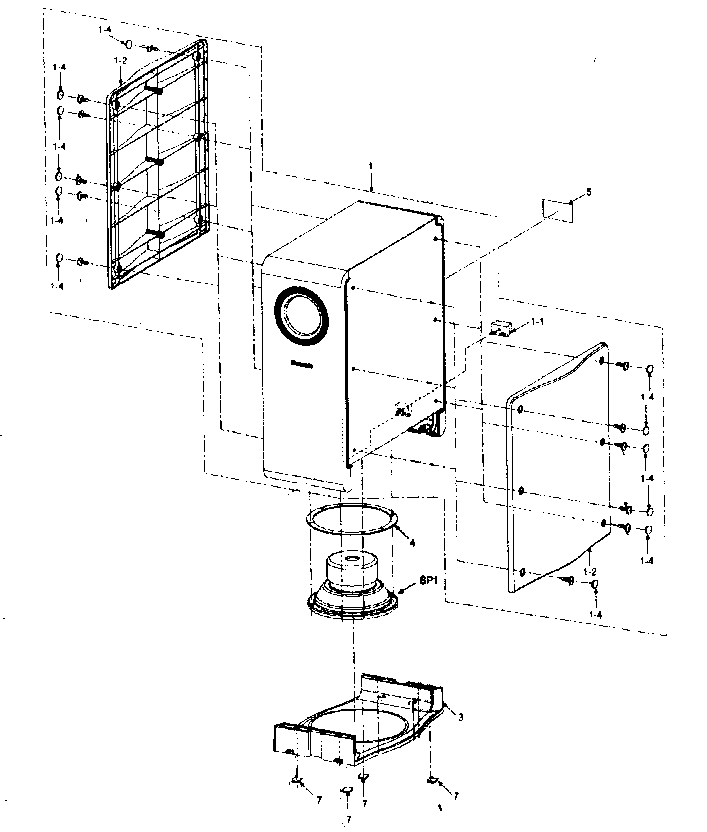 Speaker sbw940p
