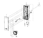 Panasonic SB-FS941P cabinet parts diagram