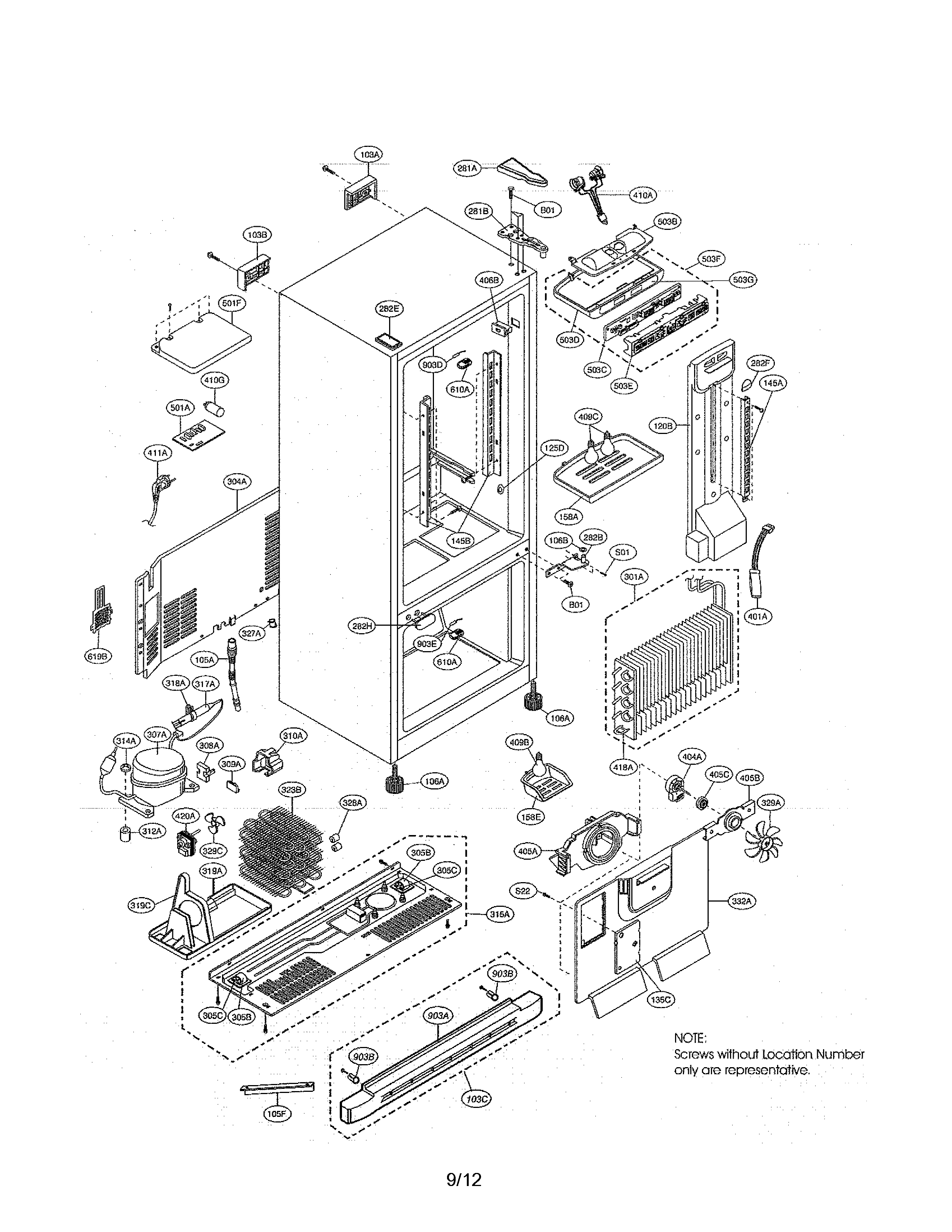 Case assy