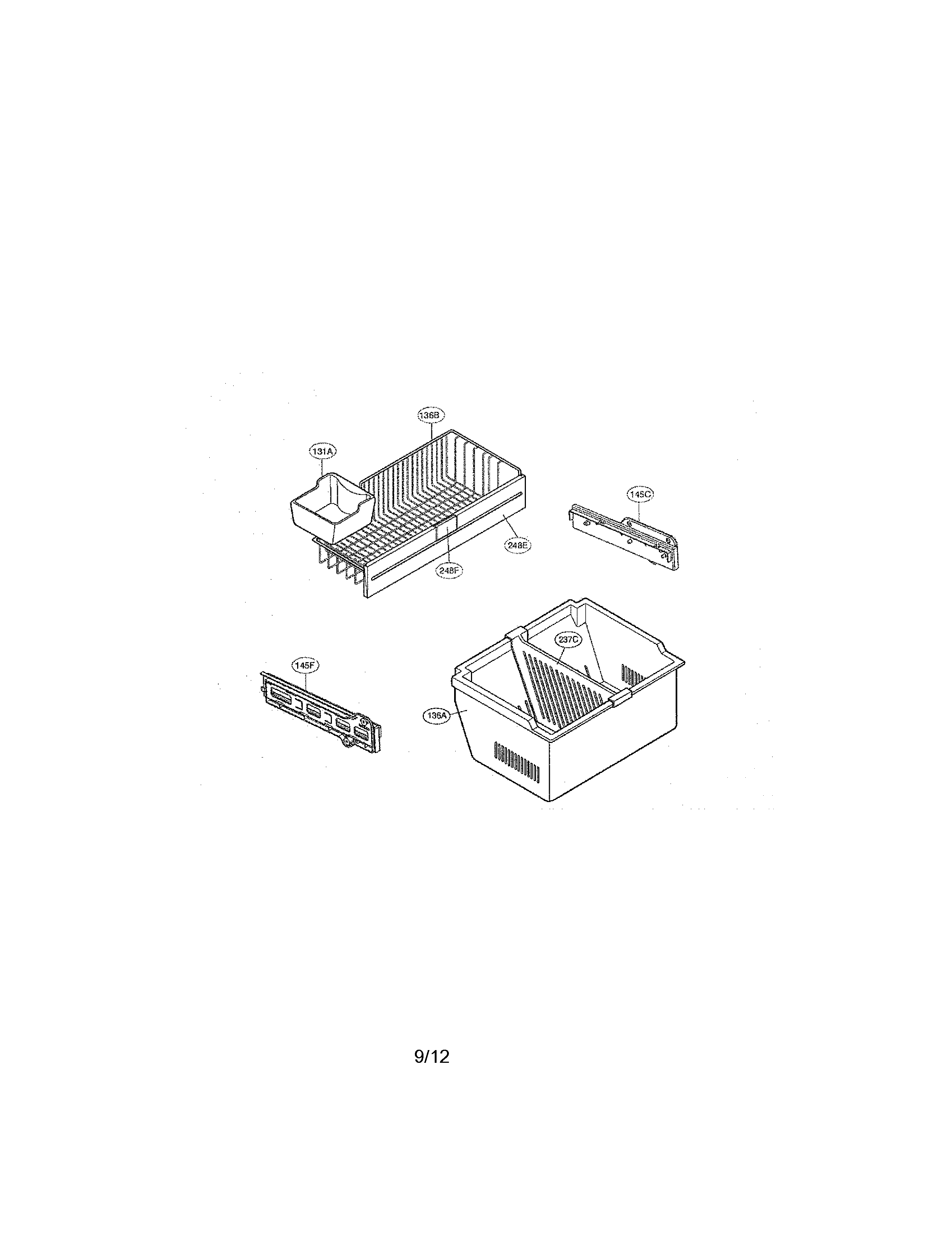 Freezer parts