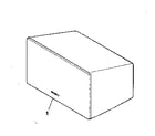 Sony SS-MSP900 cabinet parts diagram