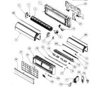 Carrier 40QNC012301 cabinet parts diagram