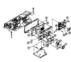 Sony KDS50A2000 chassis assy diagram