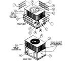 Carrier 48SDN030040300 cabinet parts diagram