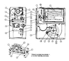 Coleman UGAA075BUH cabinet parts diagram