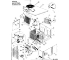 ICP PGF348120K00A1 cabinet parts diagram