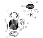 Carrier 24ABA330A0030010 cabinet parts diagram