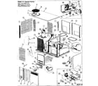 ICP PGX360120K01A1 cabinet parts diagram