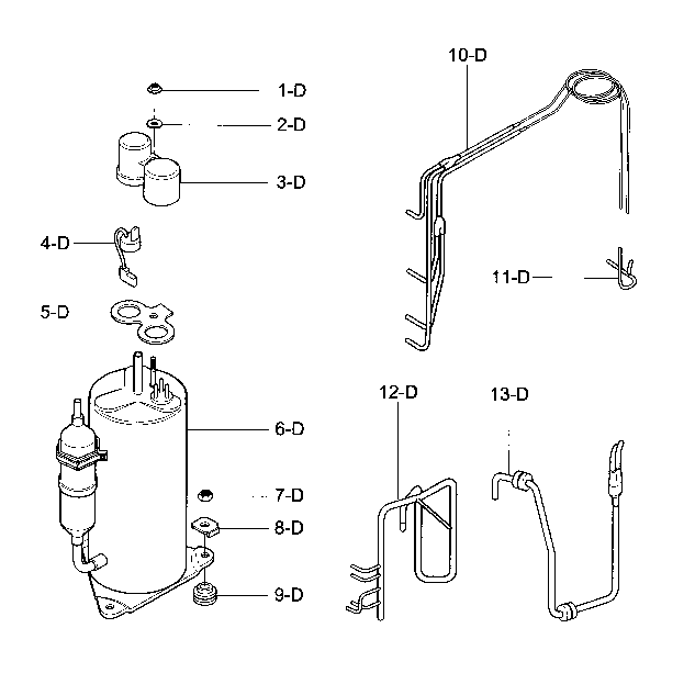 Compressor parts
