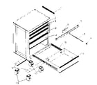 Craftsman 706659053 cabinet parts diagram