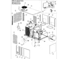 ICP PAX336000K00A1 cabinet parts diagram