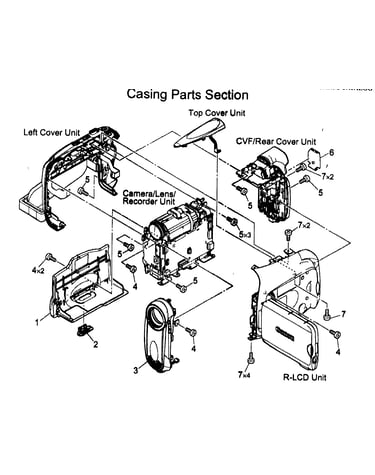 Casing parts