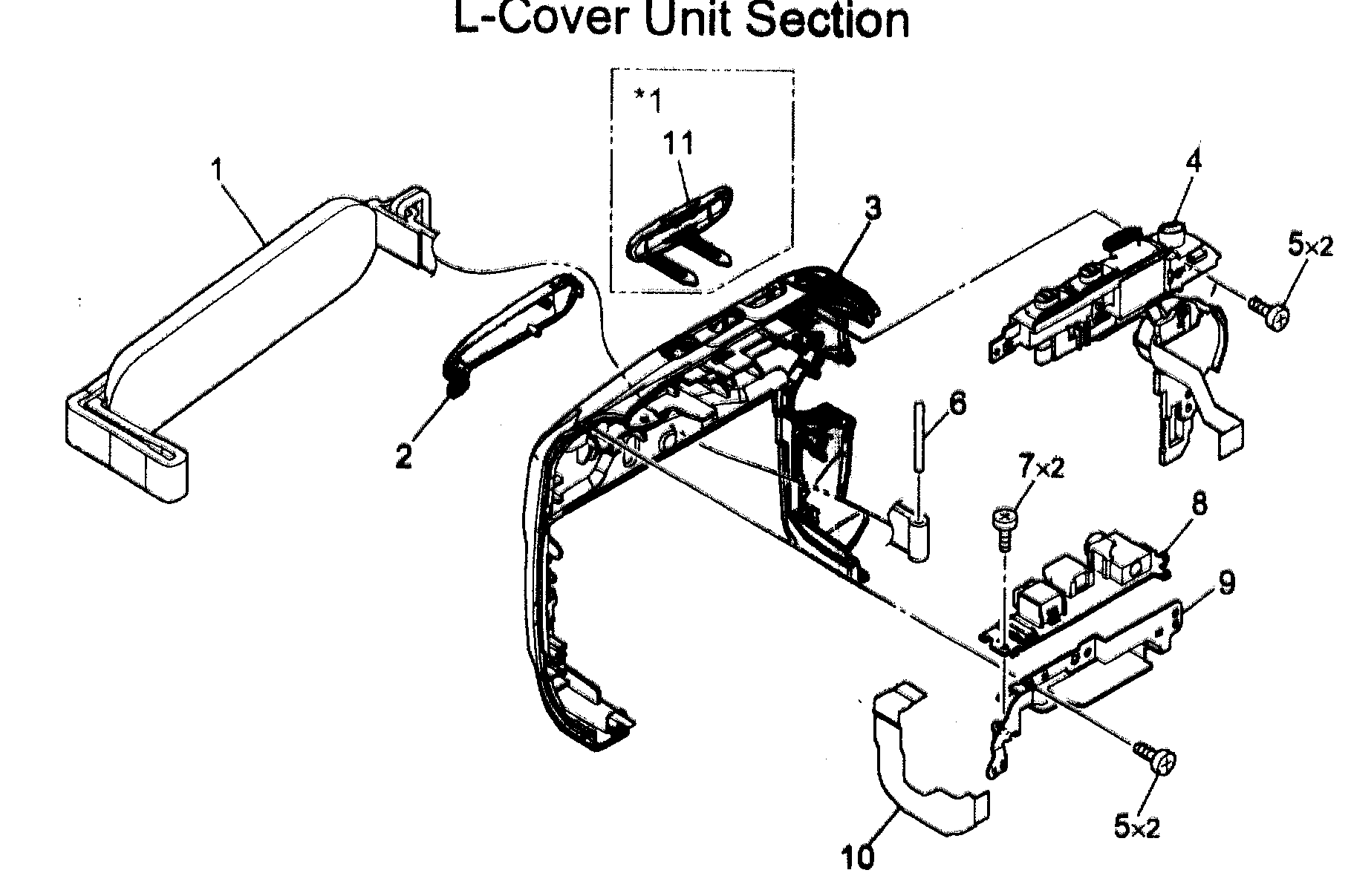 L-cover parts