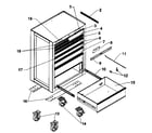 Craftsman 706652259 chest diagram