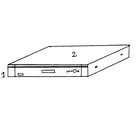 Samsung PRL3100 cabinet parts diagram