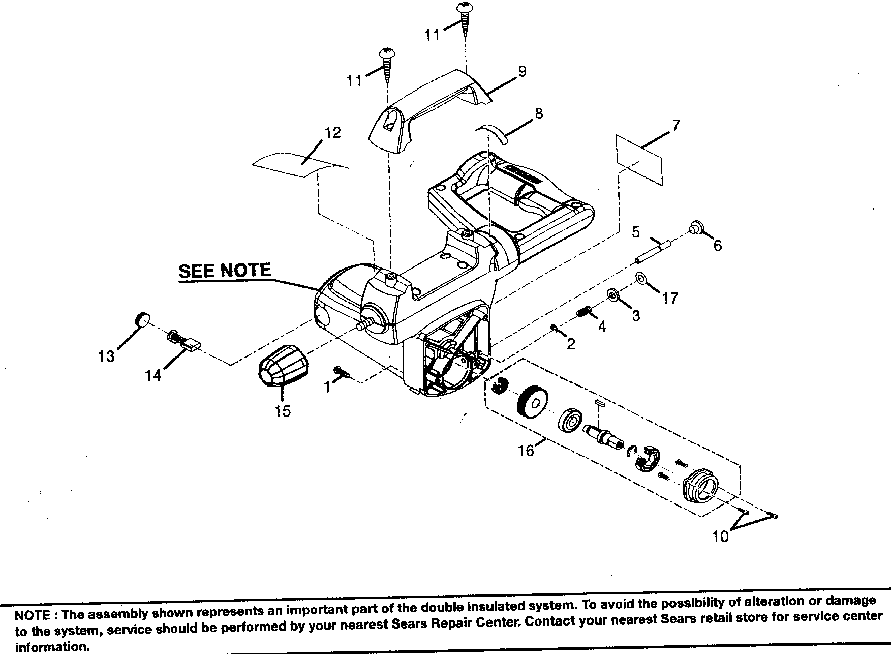Arm assy