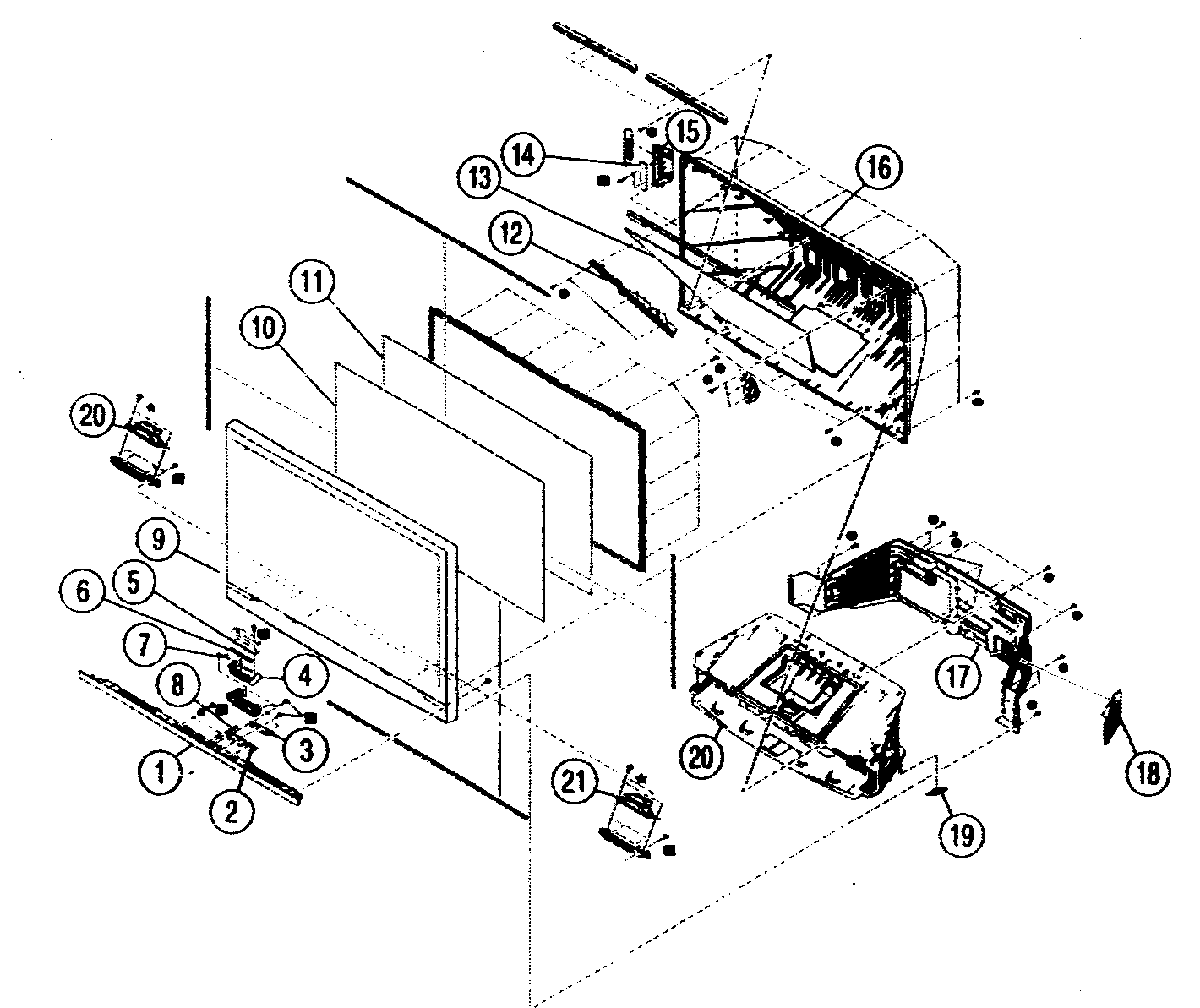 Cabinet parts 1