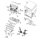 JVC MX-KC45J cabinet parts diagram