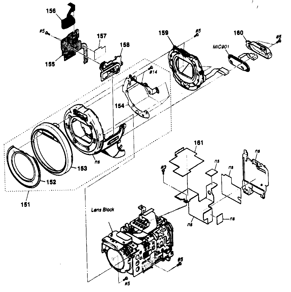 Front panel block