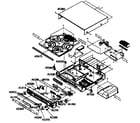 Samsung HT-TQ85 cabinet parts diagram