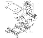 Sony HCD-DX375 cabinet parts diagram