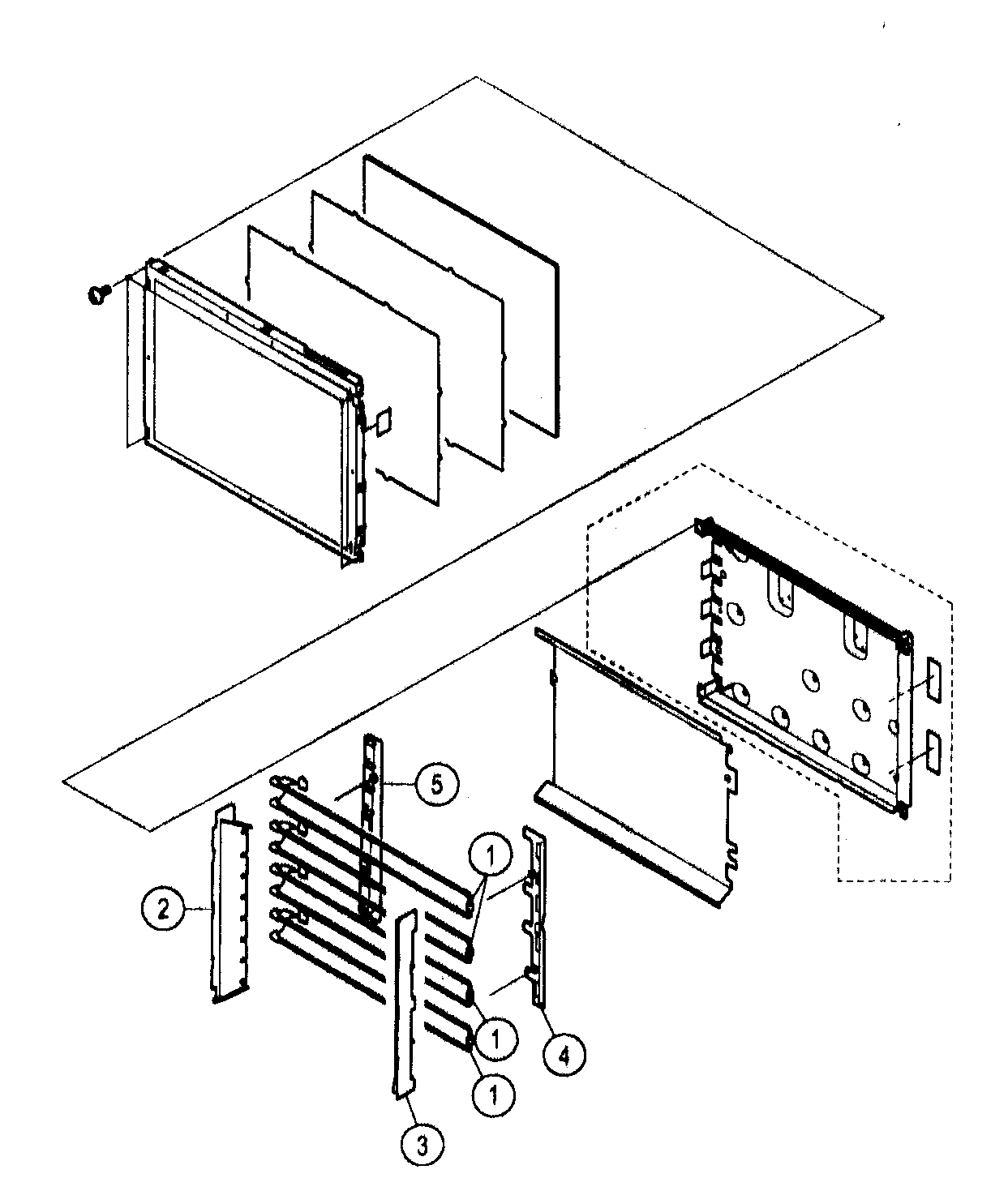 Lcd panel display