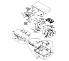 JVC DR-MV7SUS cabinet parts diagram